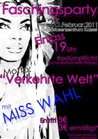 Faschingsparty 'verkehrte Welt'